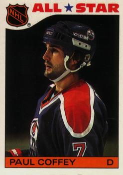 1985-86 Topps - Stickers #4 Paul Coffey Front