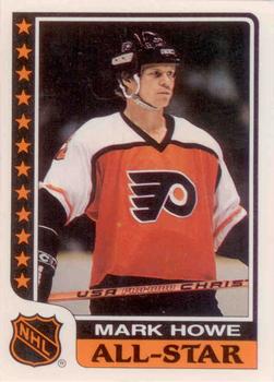 1986-87 Topps - Stickers #6 Mark Howe Front