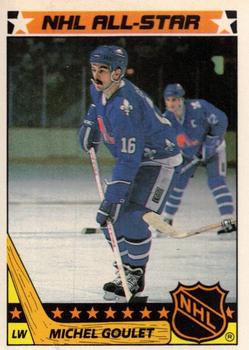 1987-88 Topps - Stickers #6 Michel Goulet Front