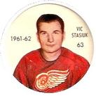 1961-62 Shirriff Coins #63 Vic Stasiuk Front
