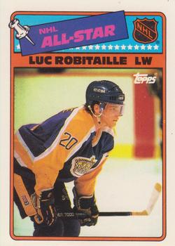 1988-89 Topps - Stickers #1 Luc Robitaille Front