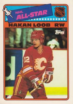 1988-89 Topps - Stickers #3 Hakan Loob Front