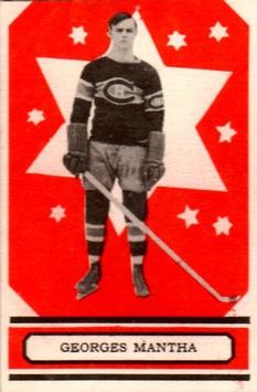 1933-34 O-Pee-Chee (V304A) #22 Georges Mantha Front