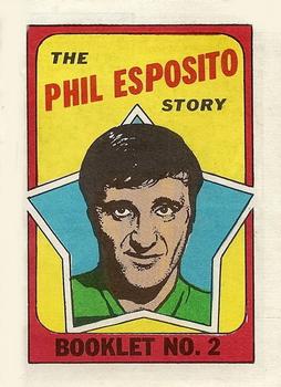 1971-72 O-Pee-Chee - Booklets #2 Phil Esposito Front