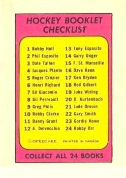 1971-72 O-Pee-Chee - Booklets #6 Henri Richard Back