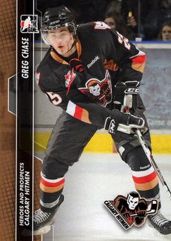 2013-14 In The Game Heroes and Prospects #35 Greg Chase Front