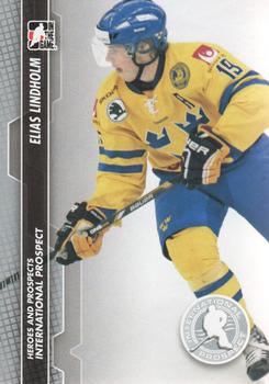 2013-14 In The Game Heroes and Prospects #116 Elias Lindholm Front