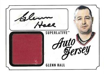 2013-14 In The Game Superlative The First Six - Jerseys Autographs #AJ-GH Glenn Hall Front