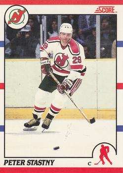 1990-91 Score Canadian #96 Peter Stastny Front