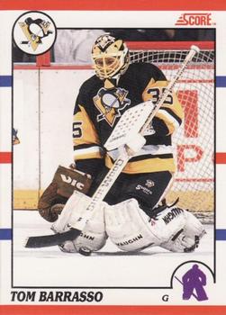 1990-91 Score Canadian #121 Tom Barrasso Front