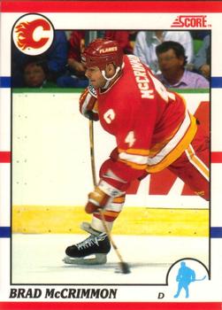 1990-91 Score Canadian #184 Brad McCrimmon Front