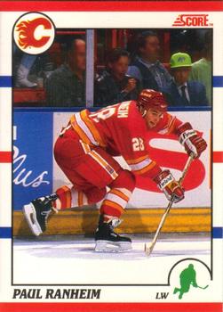 1990-91 Score Canadian #248 Paul Ranheim Front