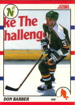 1990-91 Score Canadian #284 Don Barber Front