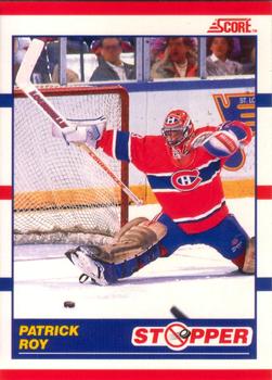 1990-91 Score Canadian #344 Patrick Roy Front