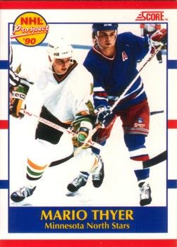 1990-91 Score Canadian #382 Mario Thyer Front