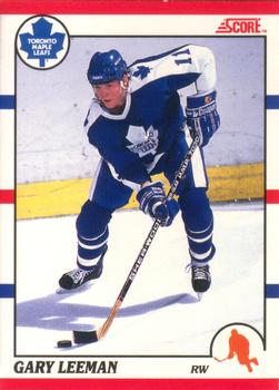 1990-91 Score Canadian #40 Gary Leeman Front