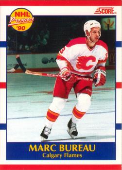 1990-91 Score Canadian #423 Marc Bureau Front