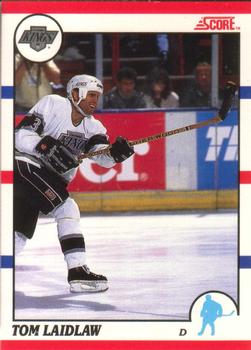 1990-91 Score Canadian #69 Tom Laidlaw Front