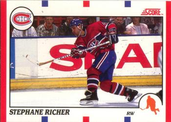 1990-91 Score Canadian #75 Stephane Richer Front