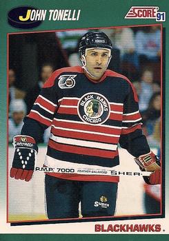 1991-92 Score Rookie and Traded #17T John Tonelli Front