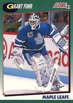 1991-92 Score Rookie and Traded #58T Grant Fuhr Front