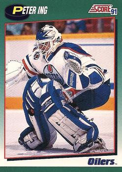 1991-92 Score Rookie and Traded #62T Peter Ing Front