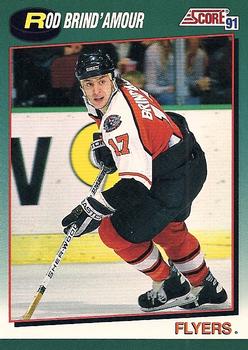 1991-92 Score Rookie and Traded #68T Rod Brind'Amour Front