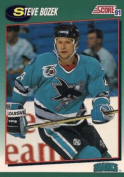 1991-92 Score Rookie and Traded #6T Steve Bozek Front
