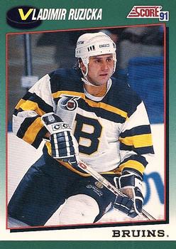 1991-92 Score Rookie and Traded #83T Vladimir Ruzicka Front