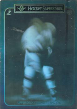 1990-91 Upper Deck - Hockey Superstars Holograms/Stickers #NNO Brett Hull Front