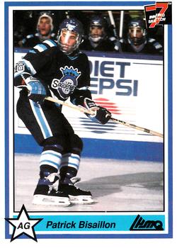 1990-91 7th Inning Sketch QMJHL #34 Patrick Bisaillon Front