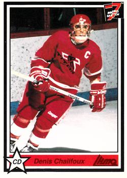 1990-91 7th Inning Sketch QMJHL #51 Denis Chalifoux Front