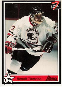 1990-91 7th Inning Sketch QMJHL #68 Benoit Therrien Front