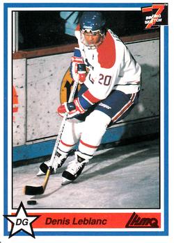 1990-91 7th Inning Sketch QMJHL #224 Denis Leblanc Front