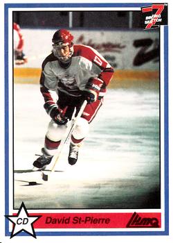 1990-91 7th Inning Sketch QMJHL #236 David St. Pierre Front