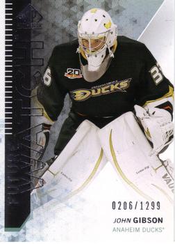 2013-14 SP Authentic #235 John Gibson Front