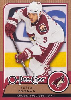 2008-09 O-Pee-Chee #155 Keith Yandle Front