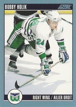 1992-93 Score Canadian #128 Bobby Holik Front