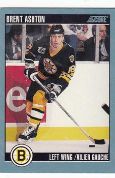 1992-93 Score Canadian #164 Brent Ashton Front