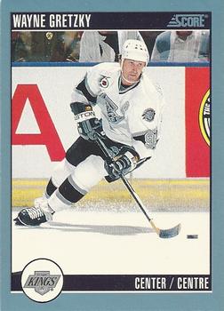 1992-93 Score Canadian #1 Wayne Gretzky Front