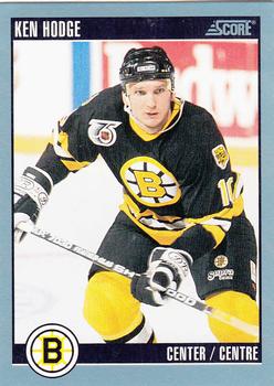 1992-93 Score Canadian #274 Ken Hodge Front