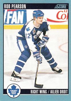 1992-93 Score Canadian #333 Rob Pearson Front