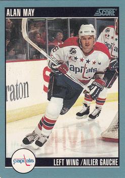 1992-93 Score Canadian #357 Alan May Front