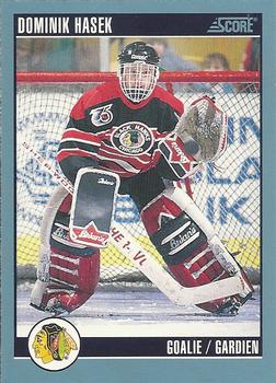 1992-93 Score Canadian #373 Dominik Hasek Front