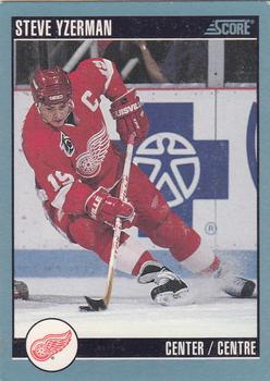 1992-93 Score Canadian #400 Steve Yzerman Front