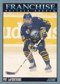 1992-93 Score Canadian #420 Pat LaFontaine Front