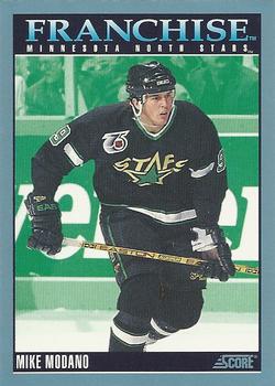 1992-93 Score Canadian #427 Mike Modano Front