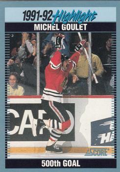 1992-93 Score Canadian #444 Michel Goulet Front