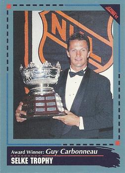 1992-93 Score Canadian #524 Guy Carbonneau Front