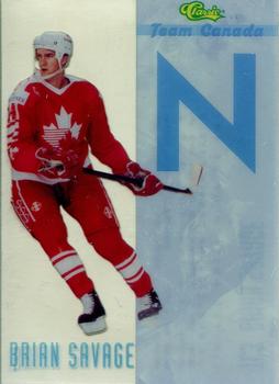 1993 Classic '93 Hockey Draft - Team Canada #TC3 Brian Savage Front